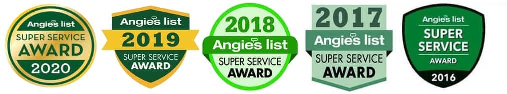 J.Ratch Construction Angies Awards list